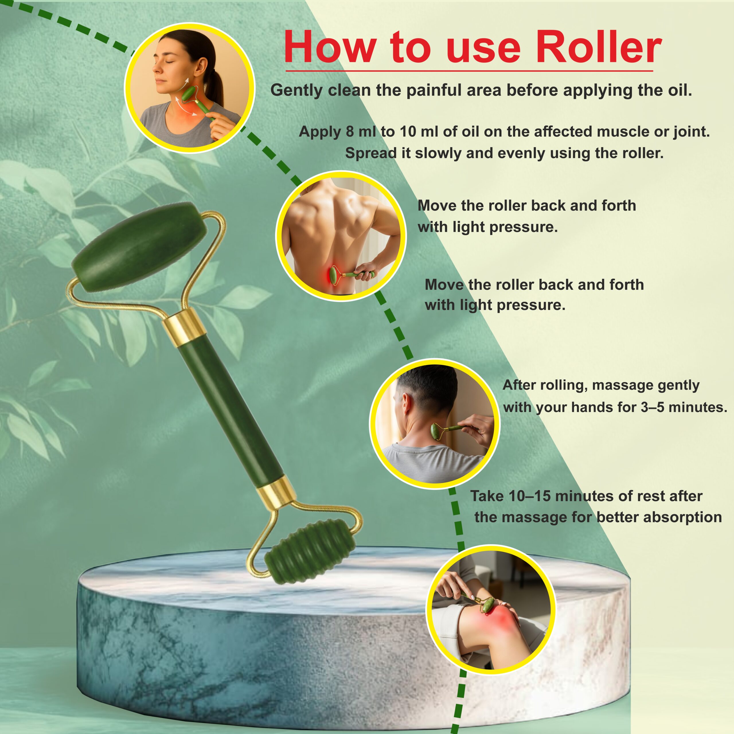 Dashantak Pain Oil – Relieves Joint Pain, Stiffness, Back Pain, Knee Pain & Muscle Discomfort